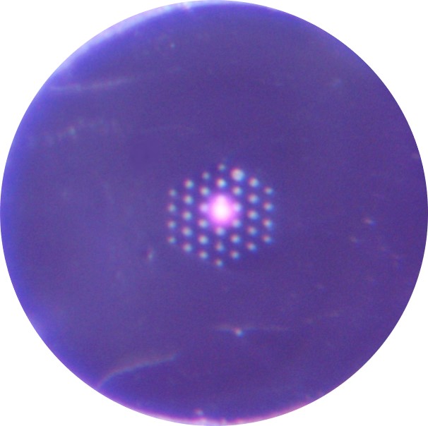 Polymer optical fiber front structure